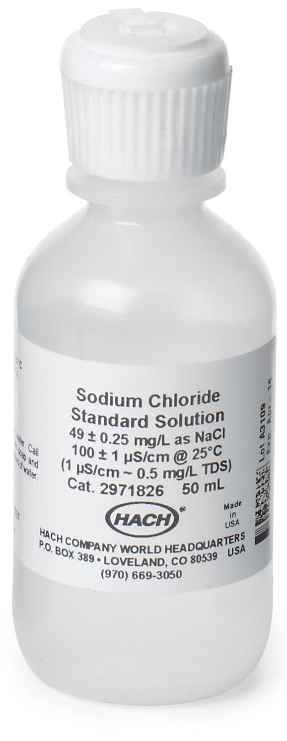 Sodium Chloride Standard Solution, 100 µS/cm, 50 mL