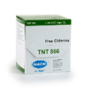 Free Chlorine TNTplus Vial Test (0.05-2.00 mg/L Cl₂), 24 Tests