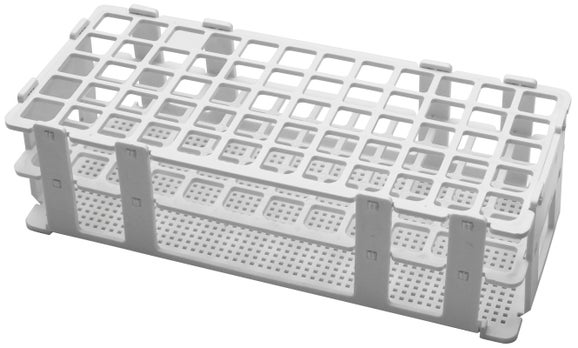 Rack, Test Tube, Polyethylene, 30 mm (O.D.), 21 Holes