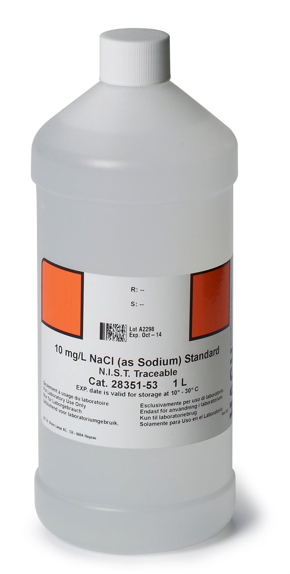 Sodium Standard Solution, 10 mg/L Na, 1 L