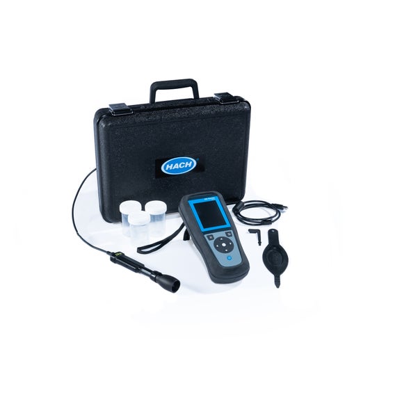 HQ2100 Portable Multi-Meter with Dissolved Oxygen Electrode, 1 m Cable