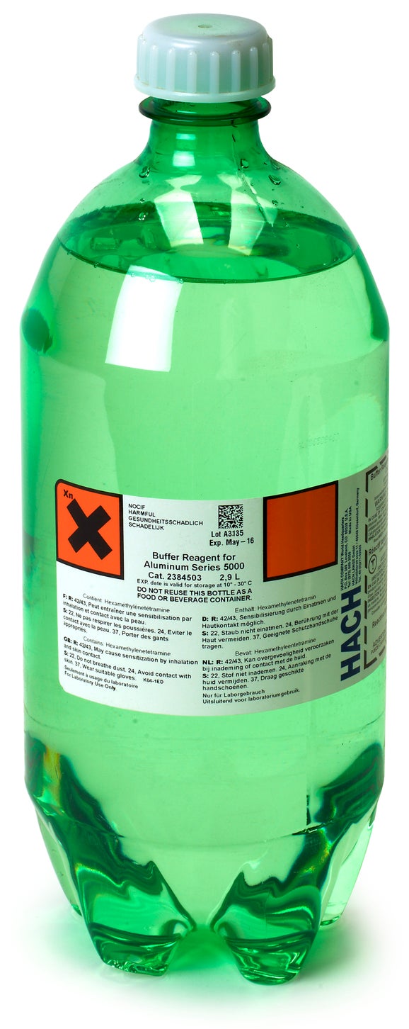 Buffer Solution, 2.9 L, for Series 5000 Aluminum Analyzer