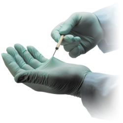 Gloves, Nitrile, Powder Free with Nue Thera, Small